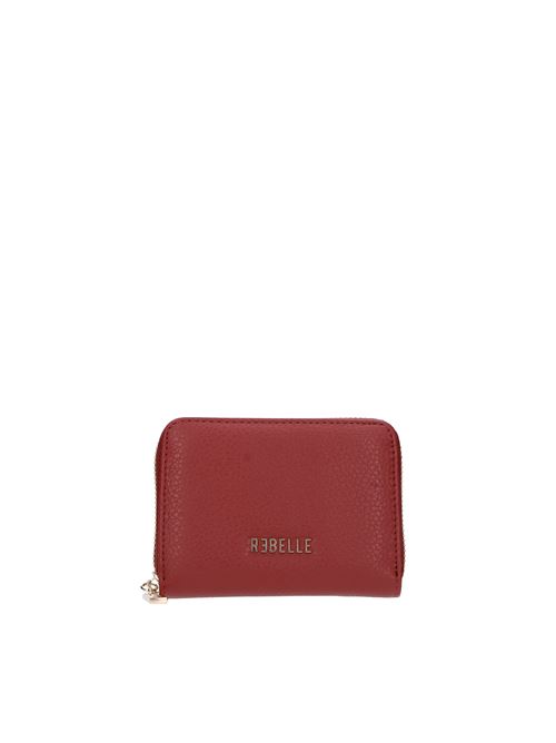 Portafoglio in pelle REBELLE | WALLET M EYELROSSO LIBERTA